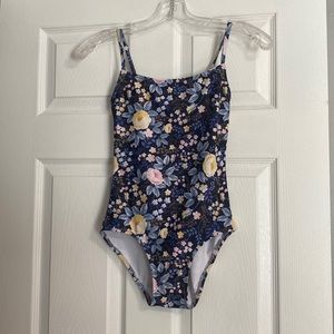 Chameleon adult small floral leotard